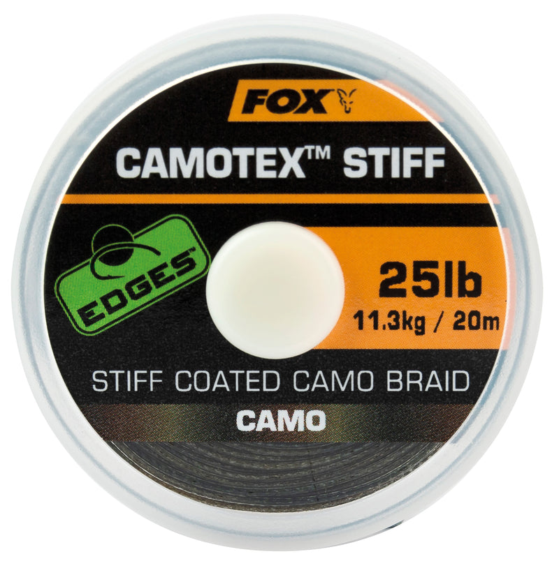 Fox Edges Camotex Stiff Camo 20m (4340208926805)