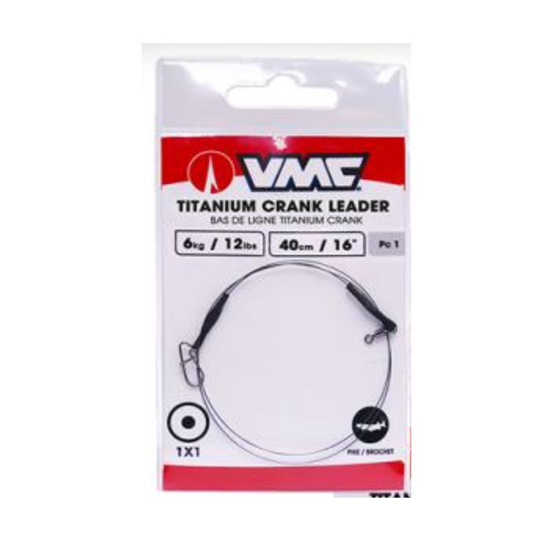 VMC Titanium Crank Leader 40cm