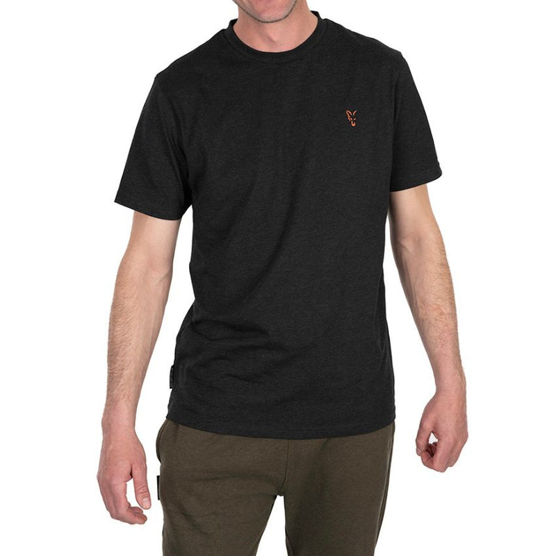 Fox Collection T-Shirt Black Orange