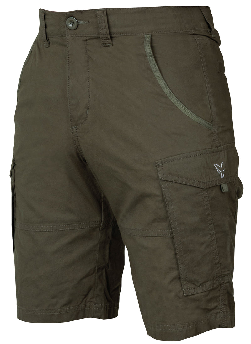 Fox Collection Green/Silver Combat Shorts (4341228535893)