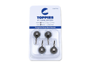 Toppies Tungsten Drop Shot Round Natural (4177538383957)