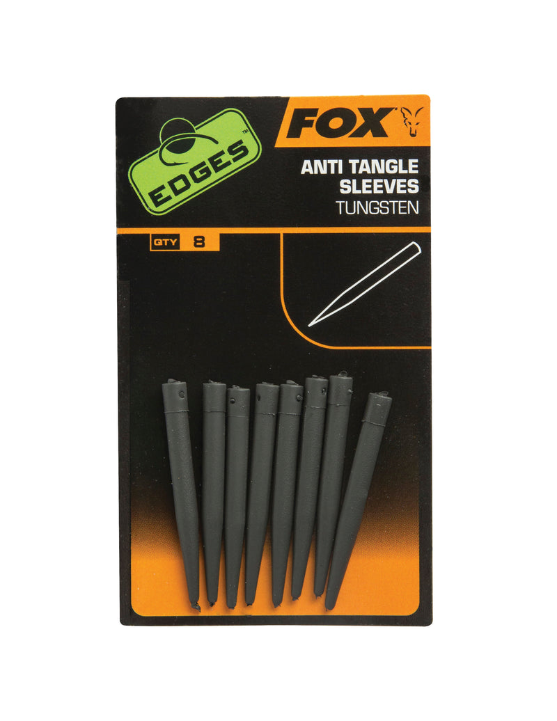 Fox Edges Anti Tangle Sleeves Tungsten (4340168163413)