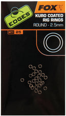 Fox Edges Kuro Coated Rig Rings (4340116848725)