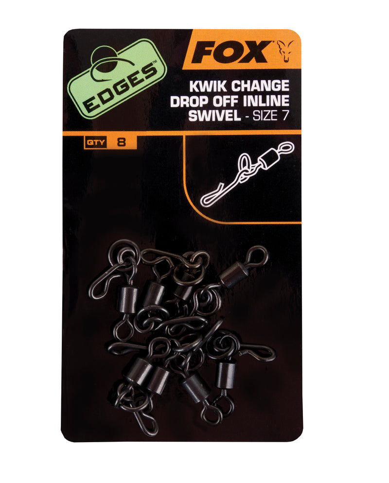 Fox Edges Kwik Change Drop off inline Swivel Size 7 (4340114718805)