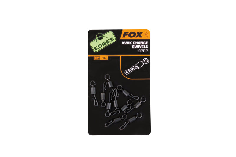 Fox Edges Kwik Change Swivels Size 7 (4340110065749)