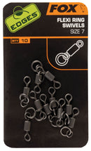 Fox Edges Flexi Ring Swivels Size 7 (4340105478229)