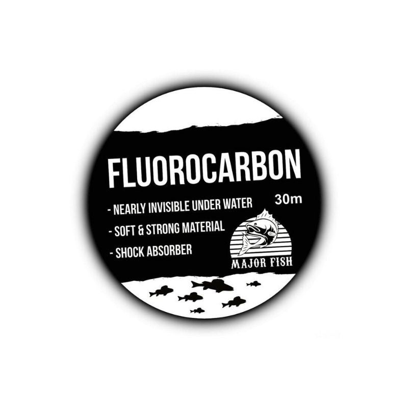 Major Fish 100% Fluorocarbon Vorfachschnur 30m
