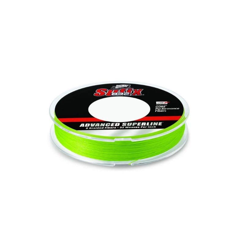 Sufix 832 Braided Line 120m - Neon Lime