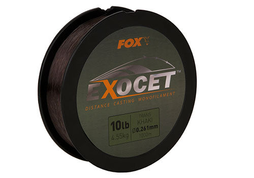 Fox Exocet Monofilament Trans Khaki 1000m (4815973843029)