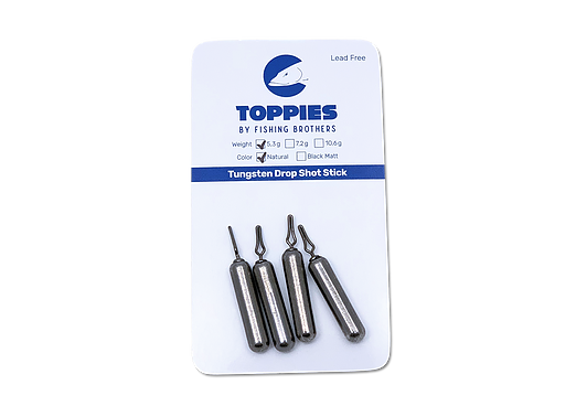 Toppies Tungsten Drop Shot Stick Natural (4177535238229)