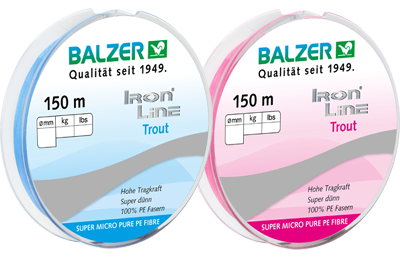 Balzer Iron Line Trout 150m/0.04mm/2.8kg (4785881186389)